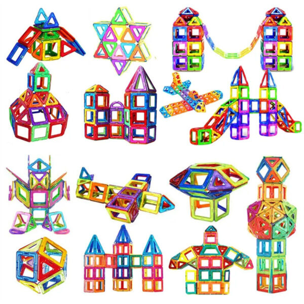 Magnetic Building Blocks DIY Magnets Toys For Kids Designer Construction Set Gifts For Children Toys - Image 9