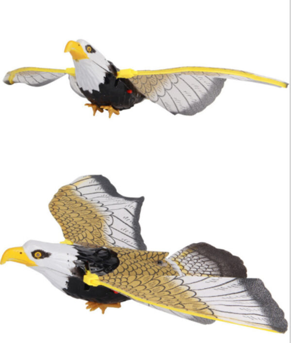 Simulation Bird Cat Interactive Pet Toys Hanging Eagle Flying Teasering Play Kitten Dog Toys Animals Cat Accessories Supplies - Image 3