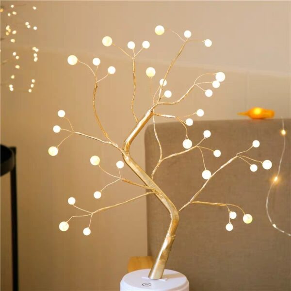 Led Copper Wire Light Bedroom Light - Image 6