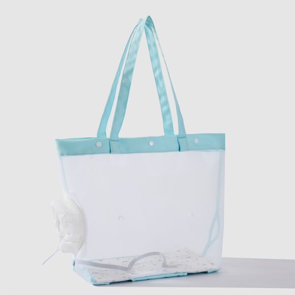 Transparent Solid Color Nylon Cat Portable Pet Shoulder Bag - Image 9