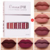 6 Boxes Of Matte Non-stick Cup Waterproof Lipstick Long Lasting Lip Gloss - Image 4