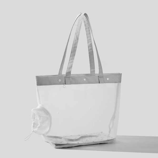 Transparent Solid Color Nylon Cat Portable Pet Shoulder Bag - Image 4