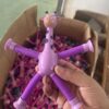 Giraffe Tubes Sensory Toys Novelty Spring Fidget Toy Stretch Tube Stress Relief Toy For Kid Birthday Gift Party Favors - Image 3